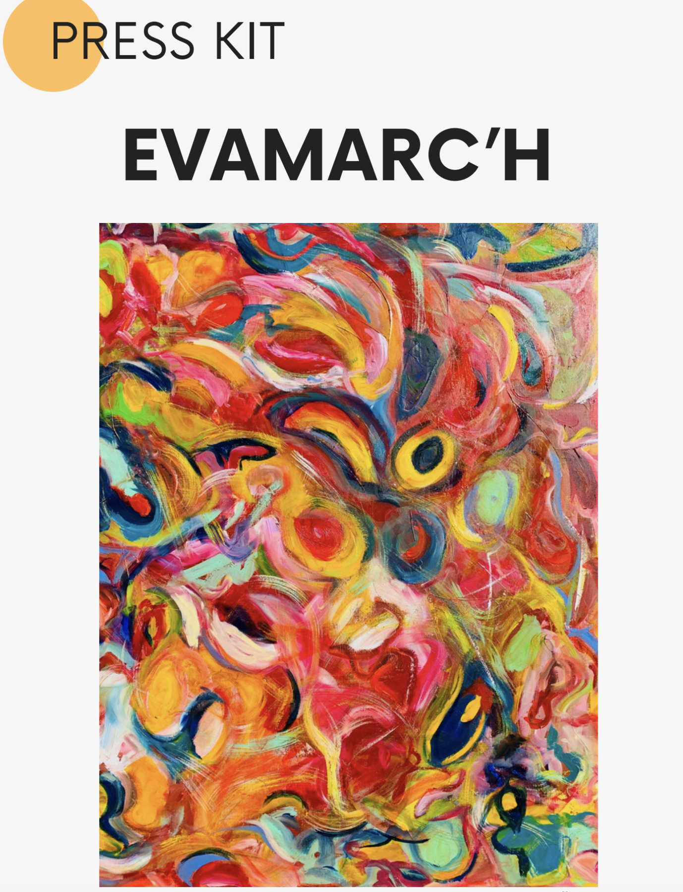 EVA MARCH au Salon d'Automne