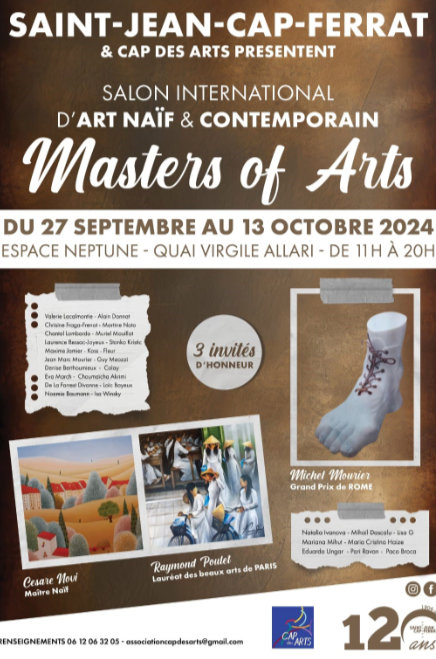 Masters of Arts - Espace Neptune, Saint-Jean-Cap-Ferrat