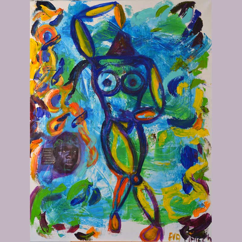 Eva March — FREEDOM AFRICA — 116x90 cm