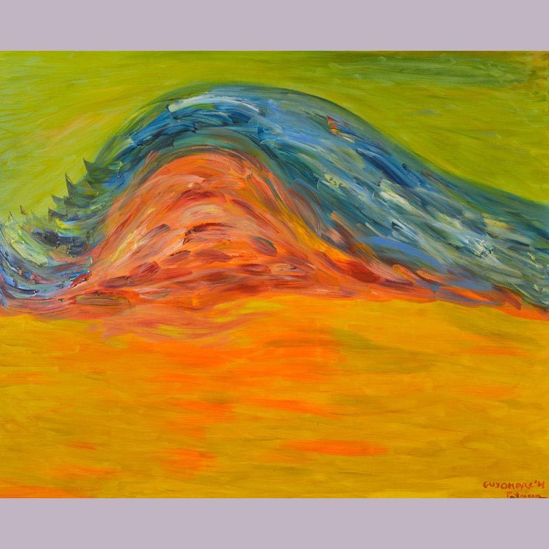 Eva March — LAVAGUE — 100x81 cm