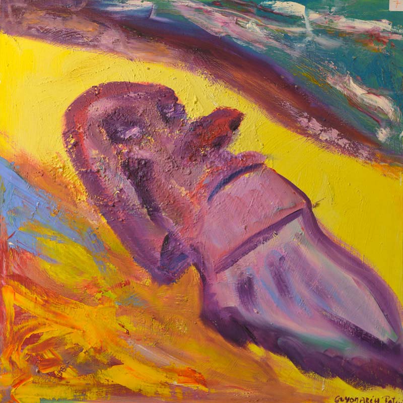 Eva March — MOIAFUNESTE — 80x80 cm