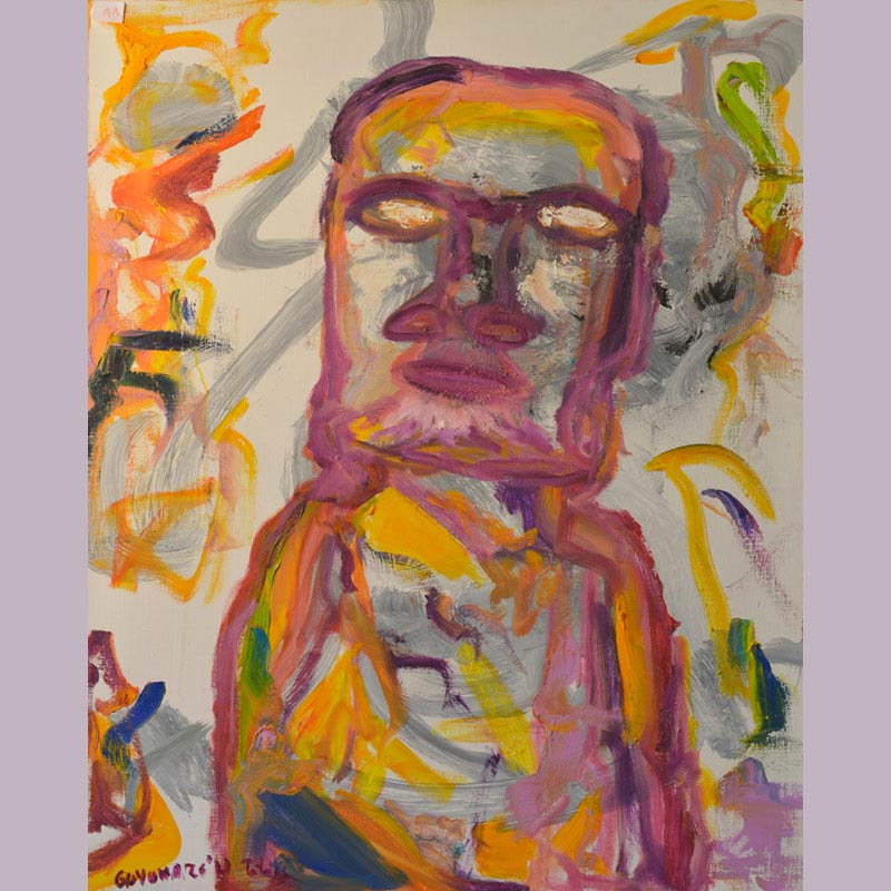 Eva March — MOIAJAUNE — 100x81 cm