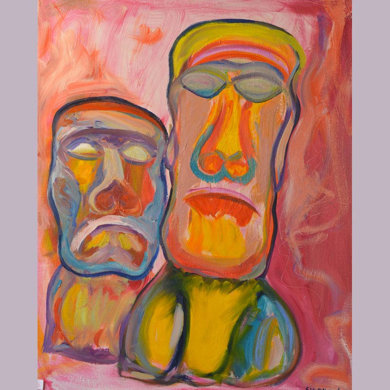 Eva March — MOIA PILOTES — 100x81 cm