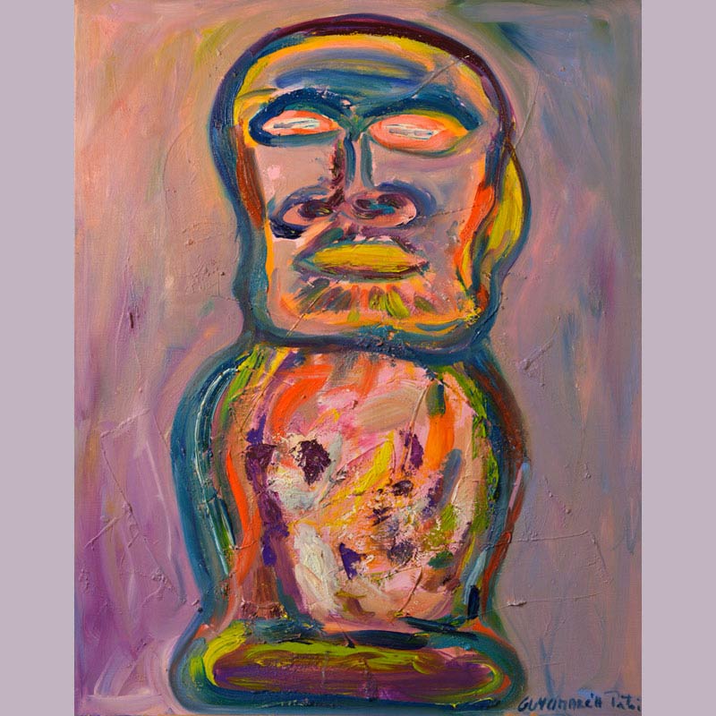 Eva March — MOIA ROSE — 73x92 cm