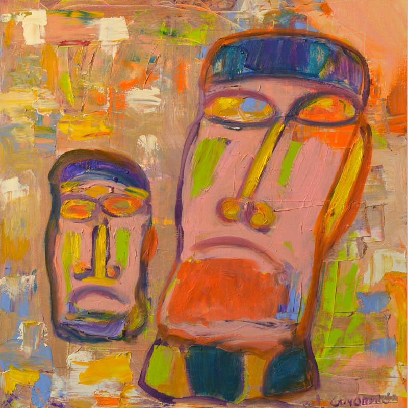 Eva March — MOIA SERIE 9 — 60x60 cm