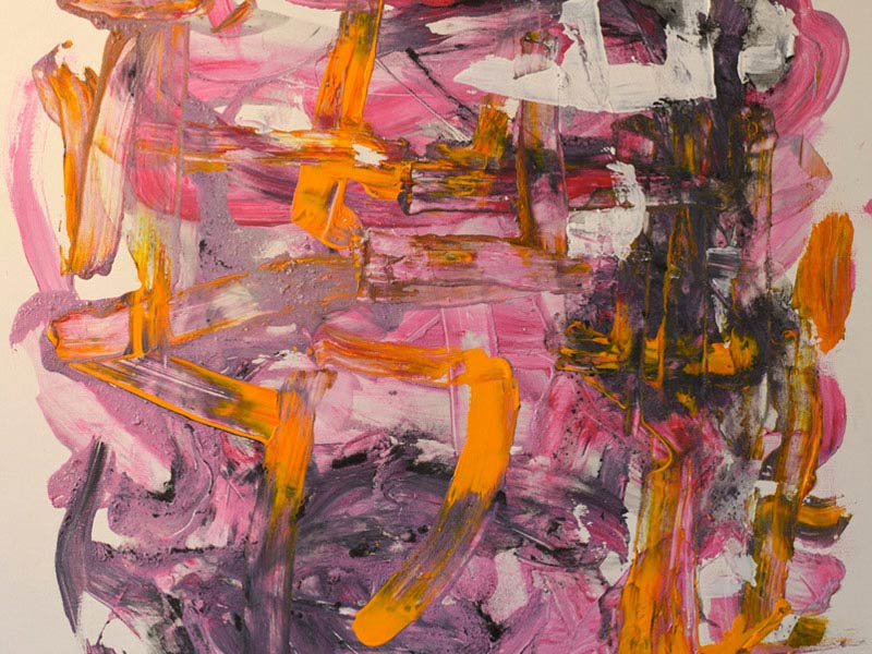 Eva March — LI BOULLONEMENTROSE — 100x81 cm