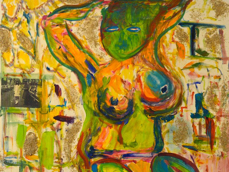 Eva March — ST LATRANSFIGURATION — 100x81 cm