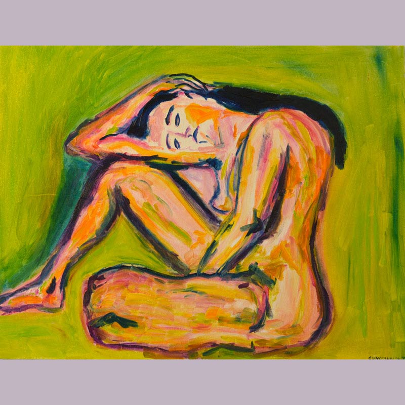 Eva March — LADANSEUSE — 65x50 cm