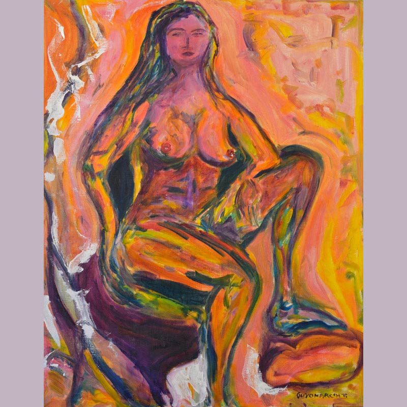 Eva March — LAJOCONDEROSE — 92x73 cm