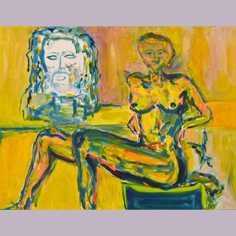 Eva March — LAMUSE — 60x55 cm