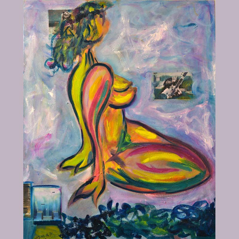 Eva March — NOTEDEMUSIQUE — 100x81 cm