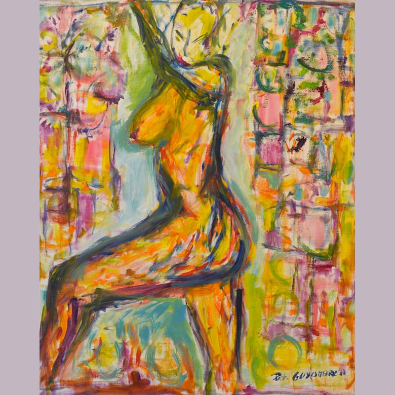 Eva March — NU — 80x65 cm