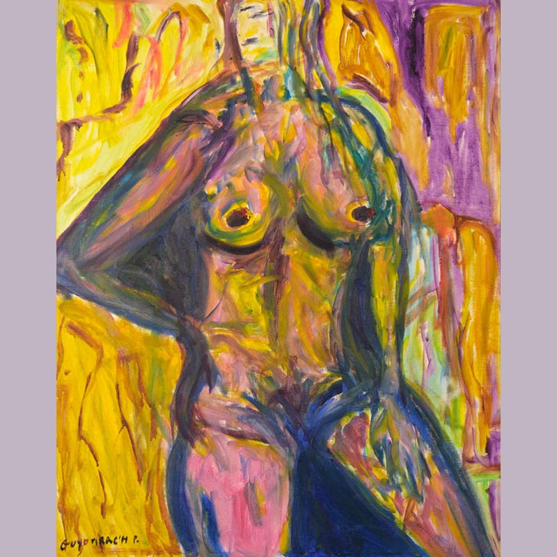 Eva March — TROUBLE — 92x73 cm