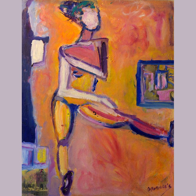 Eva March — LE MANNEQUIN — 92x73 cm