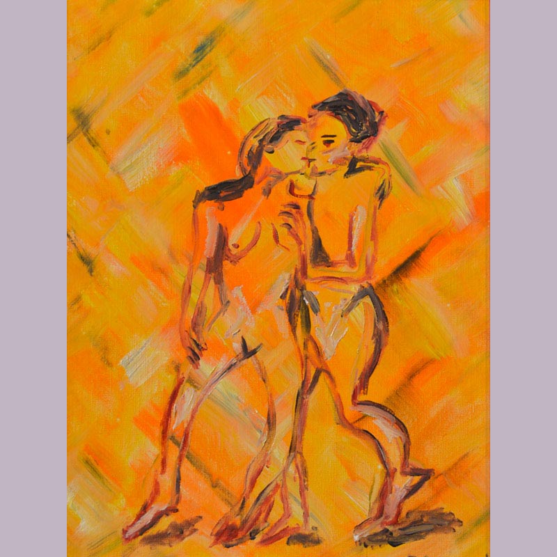 Eva March — LEBAISER — 53x27 cm