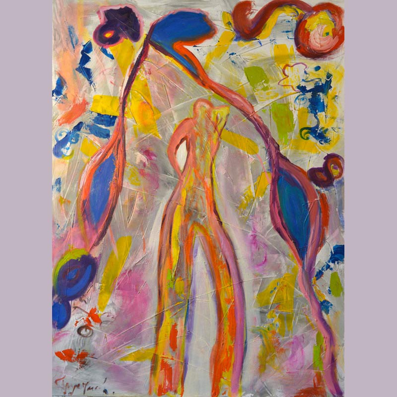 Eva March — LATRACE — 130x97 cm