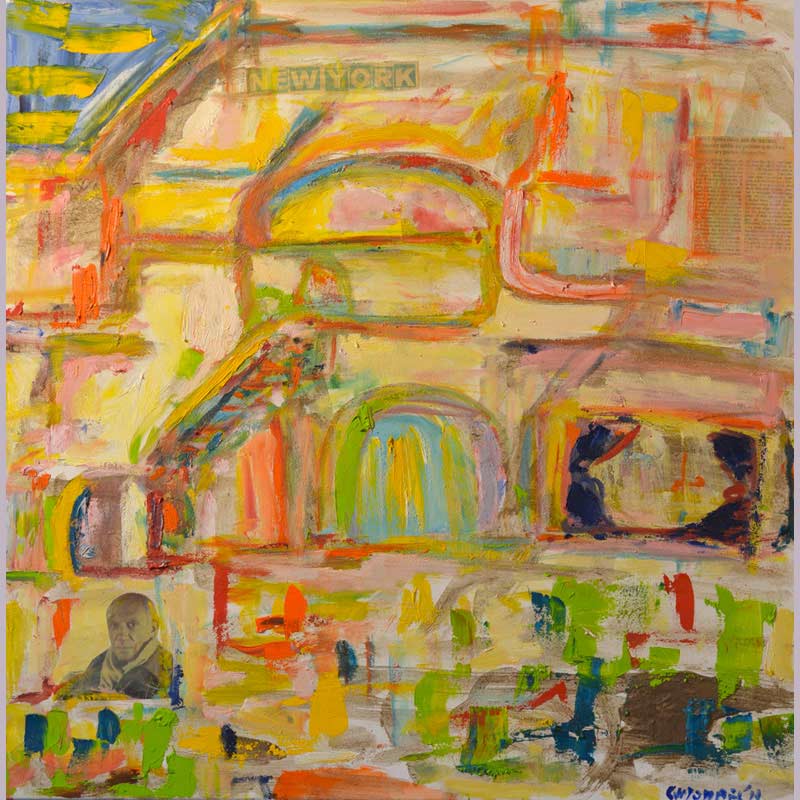 Eva March — LEGER — 80x80 cm