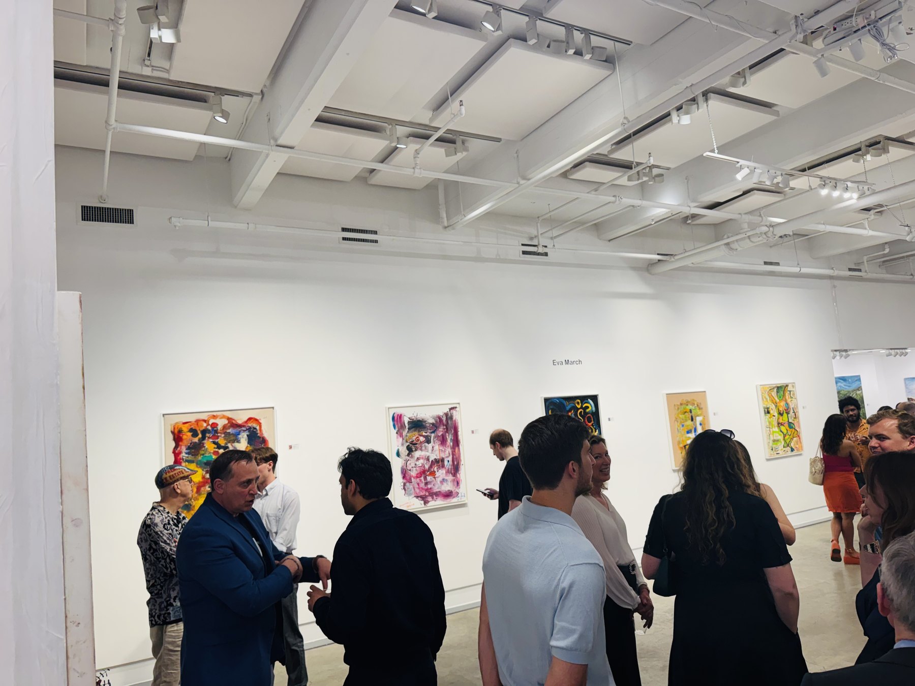 EVA MARCH - Gesture, Perception, Identity - Alessandro Berni Gallery, New York 2026