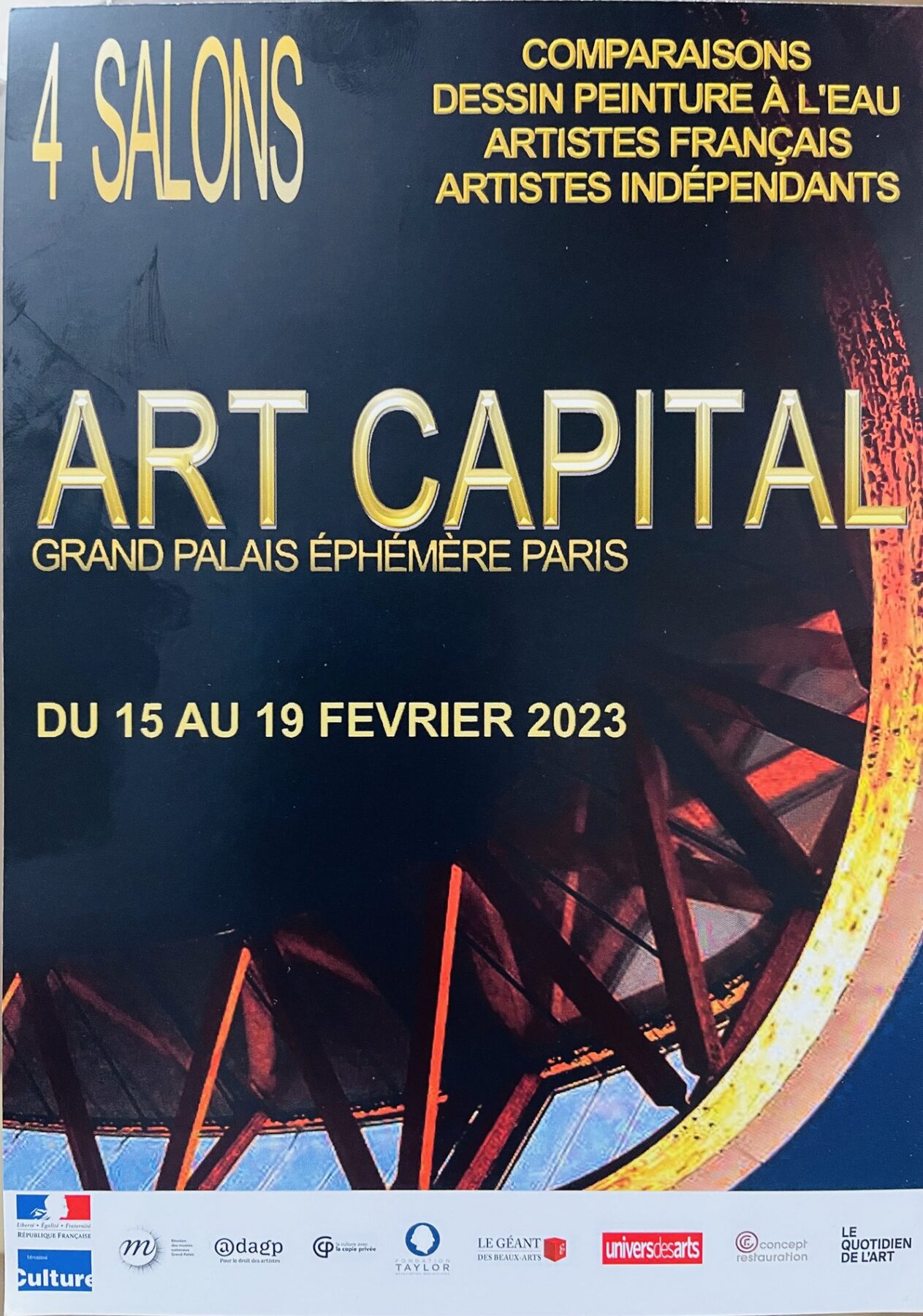 Art Capital - Grand Palais Éphémère, Paris — affiche