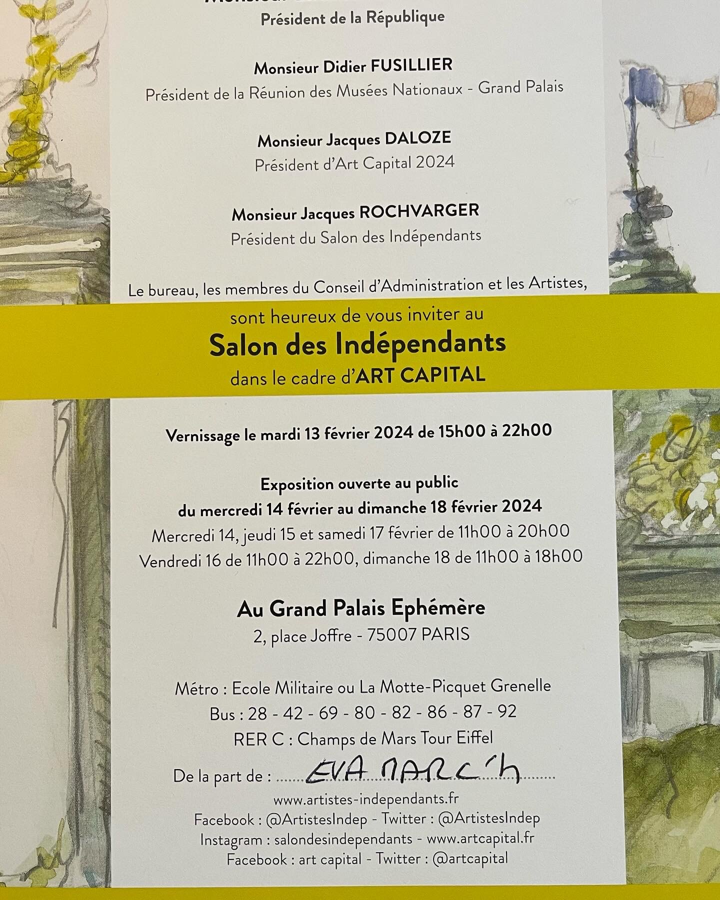 Art en Capital - Grand Palais Éphémère, Paris — affiche