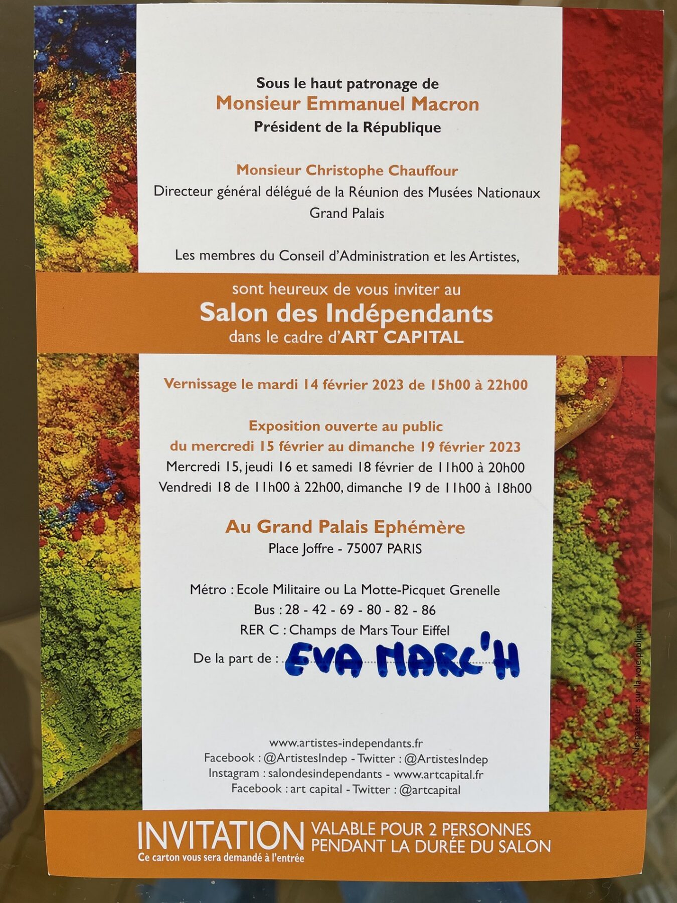Art Capital - Grand Palais Éphémère, Paris — affiche